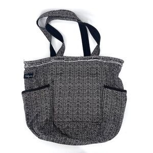 Thirty‎ One Retro Metro Tote Herringbone Craft Diaper Academia All Purpose Bag